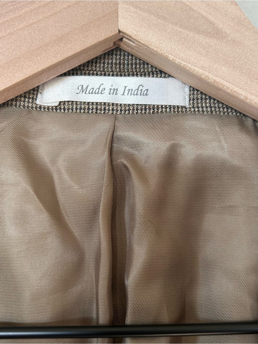 Lauren Ralph Lauren Sport Coat Blazer Men’s 52R Brown Silk Wool Two Button USA - Picture 3 of 9